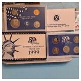 1999 United States  Mint Proof Set