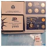 1999 United States  Mint Proof Set
