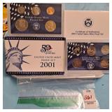 2001 United States  Mint Proof Set