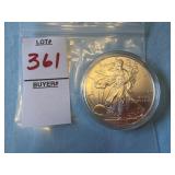 2013 1 oz American Silver Eagle coin
