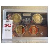 US mint presidential one dollar coin proof set