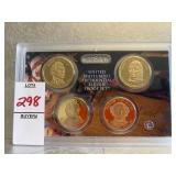 US mint presidential one dollar coin proof set