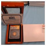 2019-W Lincoln Penny graded PR69 DCAM (Proof 69