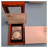 2024 American Silver Eagle coin graded MS70 First