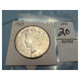 1923 Peace Silver Dollar