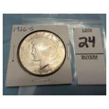 1926 - S Peace Silver Dollar
