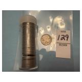 Roll of U.S. buffalo nickels