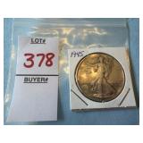 1945 Walking Liberty Half Dollar