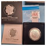 2021 Morgan Silver Dollar San Francisco.