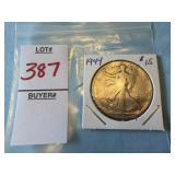 1944 Walking Liberty Half Dollar