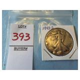 1943 Walking Liberty Half Dollar