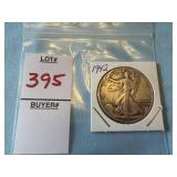 1942 Walking Liberty Half Dollar