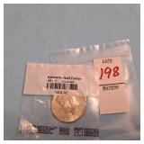 1968 D Kennedy half dollar