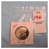 1972 Kennedy half dollar