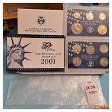 2001 United States  Mint Proof Set