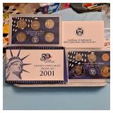 2001 United States  Mint Proof Set