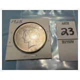 1925 Peace Silver Dollar