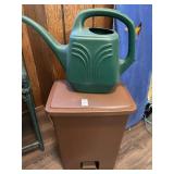 Trash Can & Watering Can