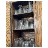 Glassware 3 shelves