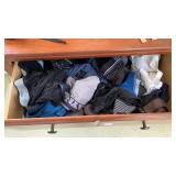 Clothes in dresser