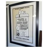 Large Framed poster for the musical 'You're a