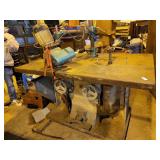Industrial sander missing parts