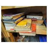 Assortment of auto books & holley carburetor book