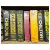 Chilton books shelf lot
