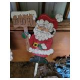 Wooden Santa