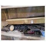 Assortment of car parts