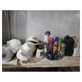 Hard hats and misc items