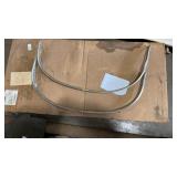 New 1960s Torino Fender Well Trim
