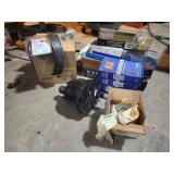 Assortment of brakes and misc car parts