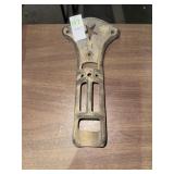 Vintage cast iron flag pole holder