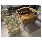 2 vintage chairs need work