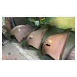 1930-31 Ford A R Front Fenders Lot of 3