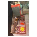 Box of Hardware, Caution Lights and Flaring Kit
