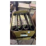 Box of Fisk 96 Ford Fan Belts