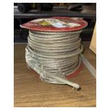 Roll 5/16in cable with protective wrapping