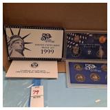 1999 United States Mint Proof Set