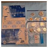 1999 United States Mint coin proof set