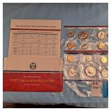 1987 United States Mint coin proof set