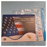 2016 United States Mint coin proof set
