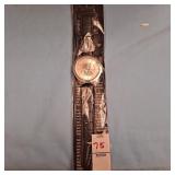 Silver Dollar Mens Quartz Watch