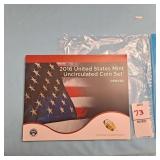2016 United States Mint coin proof set Denver