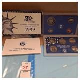 1999 United States Mint Proof Set