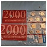 2000 United States Mint coin proof set Denver