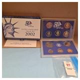 2002 United States Mint Proof Set