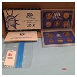 2001 United States Mint Proof Set