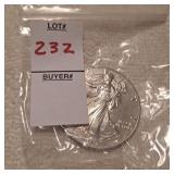 2016 Walking Liberty US Eagle Silver Dollar Coin